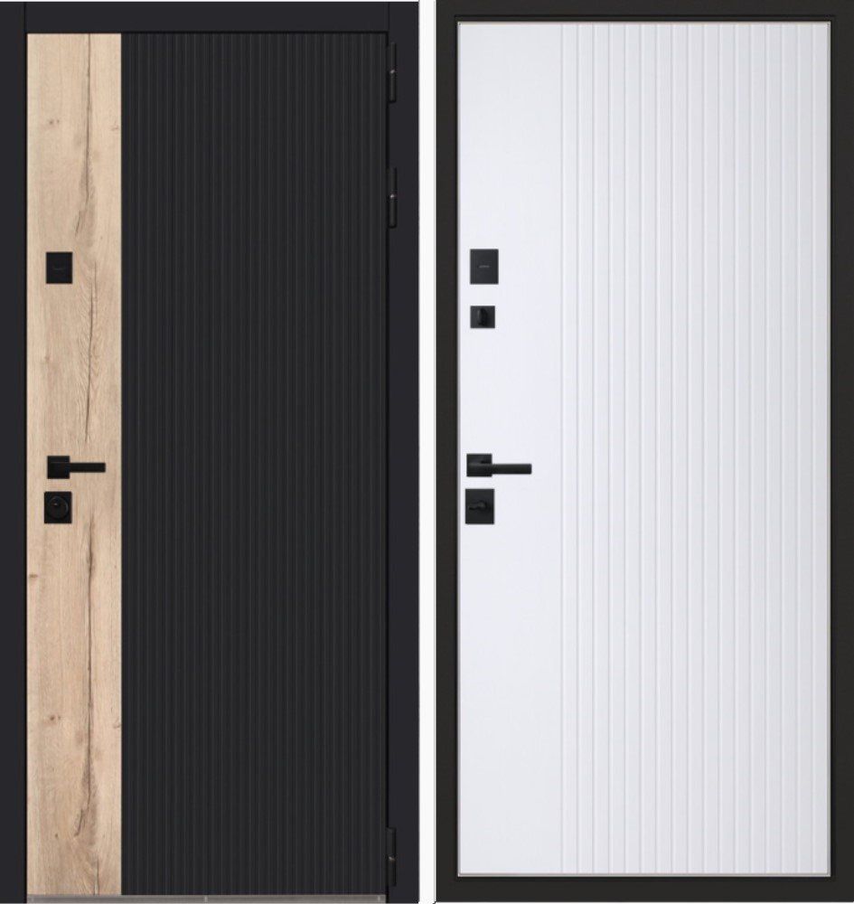 Дверь Конструктор» с зеркалом и механическим замком DIS007241