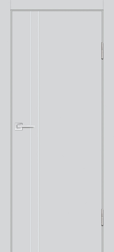 Межкомнатная дверь P-20 AL  молдинг Сапфир