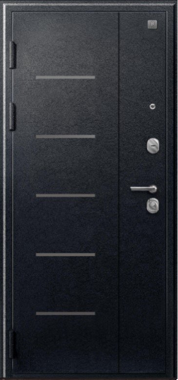 Товар Дверь V-03 Черный муар - Кашемир сильвер DIS007341