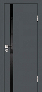 Товар Межкомнатная дверь П-8 Графит матовый