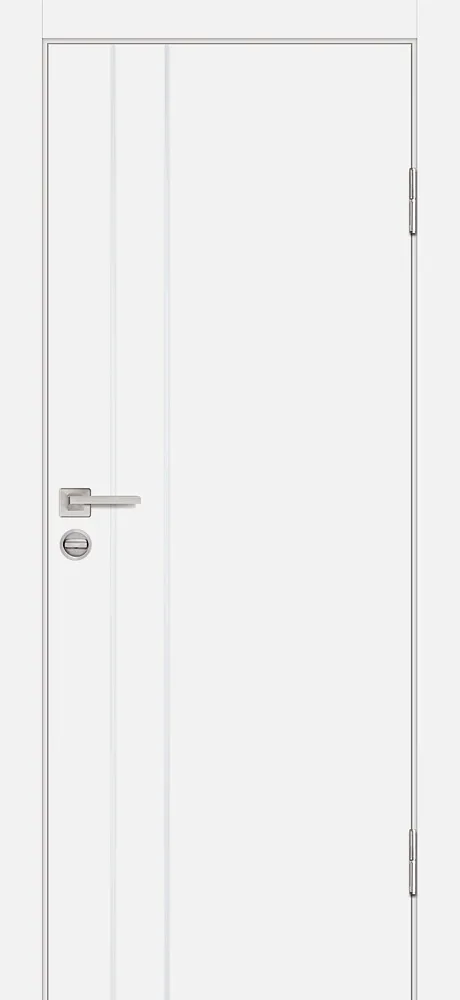 Межкомнатная дверь П-14 Белый матовый
